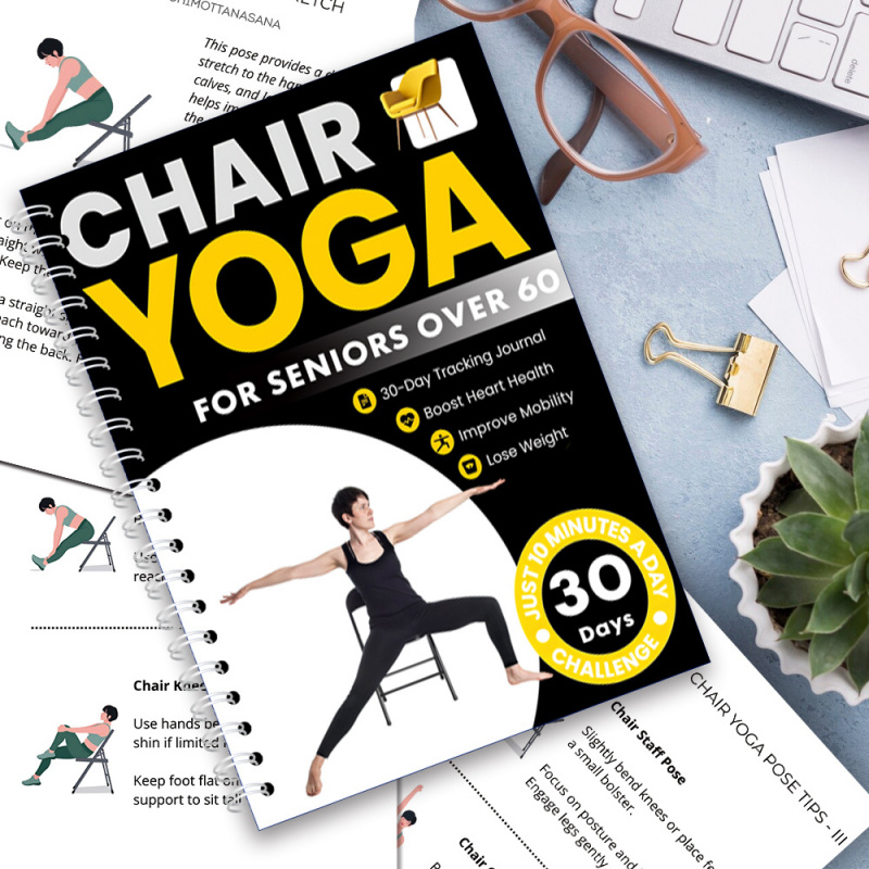 Yoga Fitness Journal - 60 Yaş Üstü Yaşlılar İçin 30