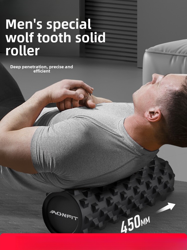 Foam Roller - Katı Köpük Şaftlı Mace Profesyonel Masaj