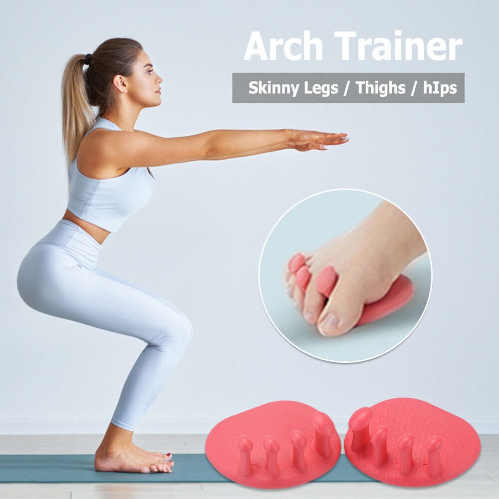 1 çift Taşınabilir Yoga Fitnes - Yoga Fitness Toes Arch incelemesi ve fiyatı