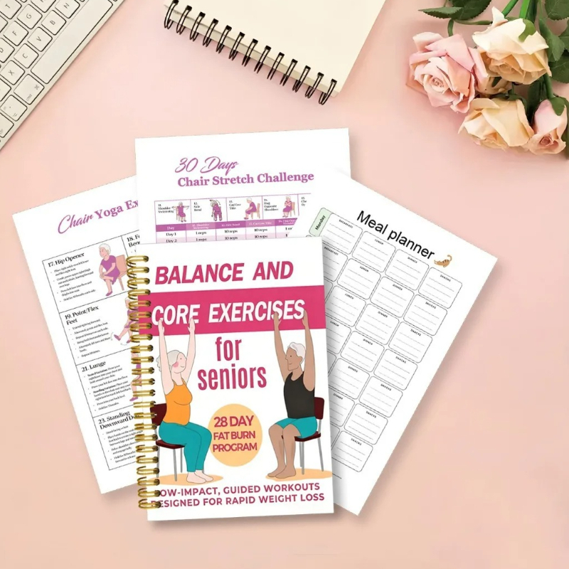 Yaşlılar İçin Sandalye Yoga Eg - Yoga Fitness Journal incelemesi ve fiyatı