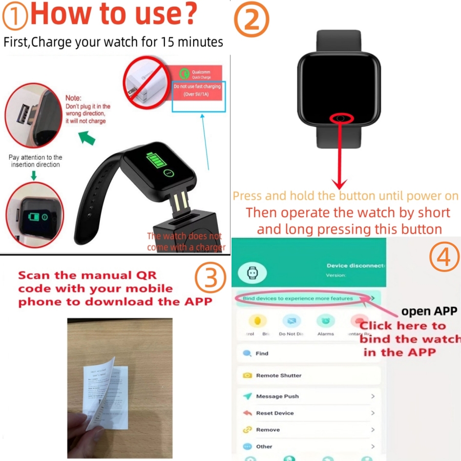 Erkekler Kadınlar Için akıllı  - Fitness Tracker Band incelemesi ve fiyatı
