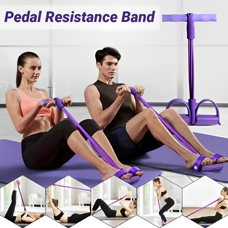 O Dört Tüplü Pedal Tensgklner  - Yoga Fitness Stretching Strap incelemesi ve fiyatı