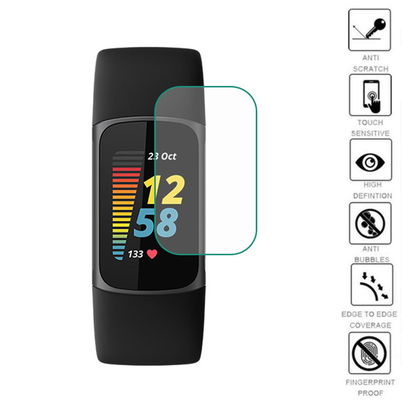 5 adet yumuşak TPU temizle kor - Fitness Tracker Band incelemesi ve fiyatı