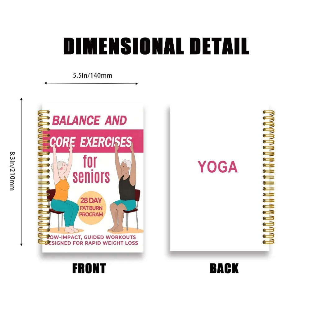 Yaşlılar İçin Sandalye Yoga Eg - Yoga Fitness Journal incelemesi ve fiyatı