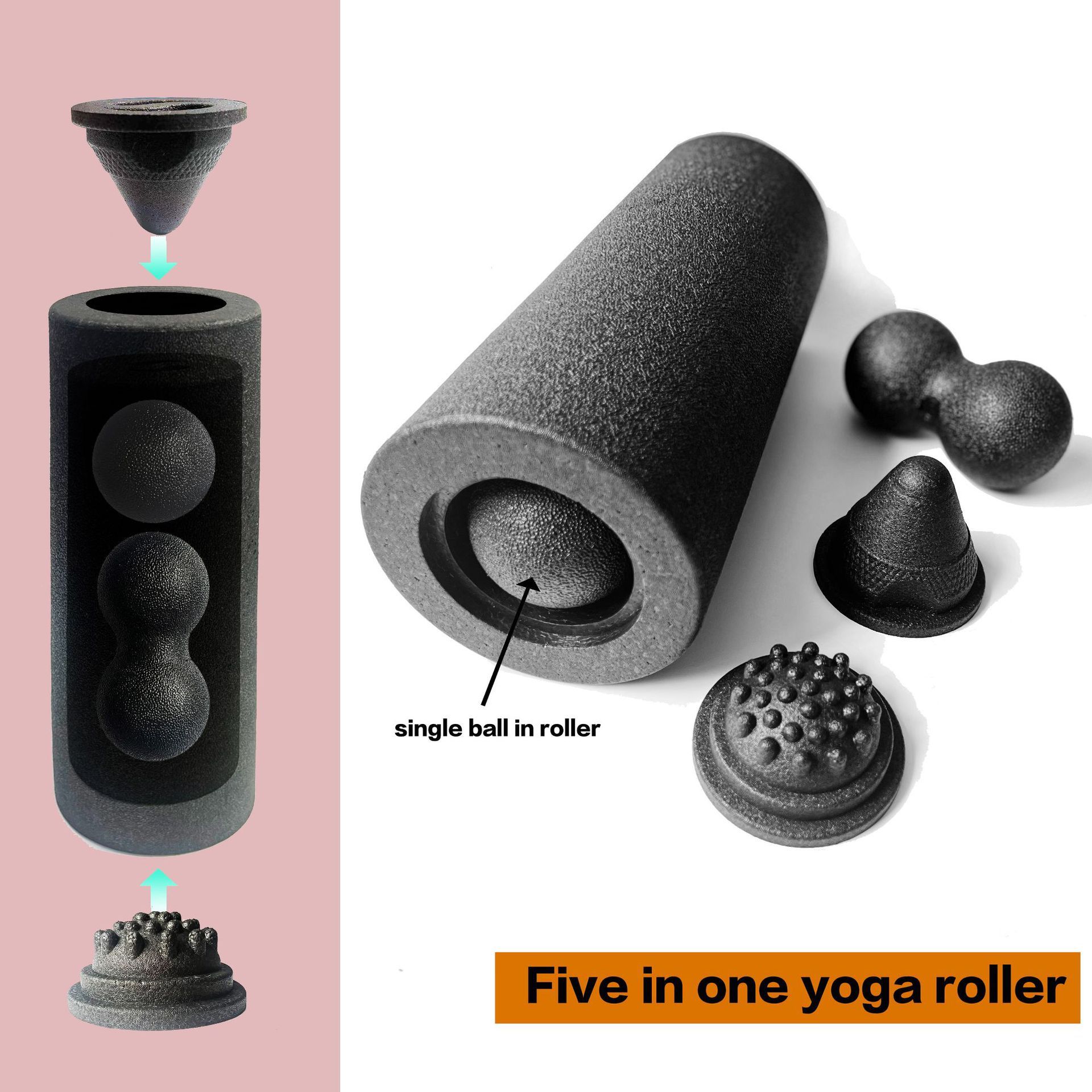 5'i 1 Arada Fasya Rulo Seti Ka - Foam Roller incelemesi ve fiyatı